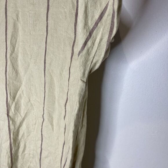 Pyne‎ & Smith The Linen Shirtdress No. 39 in Valletta Stripe XS - Picture 6 of 10